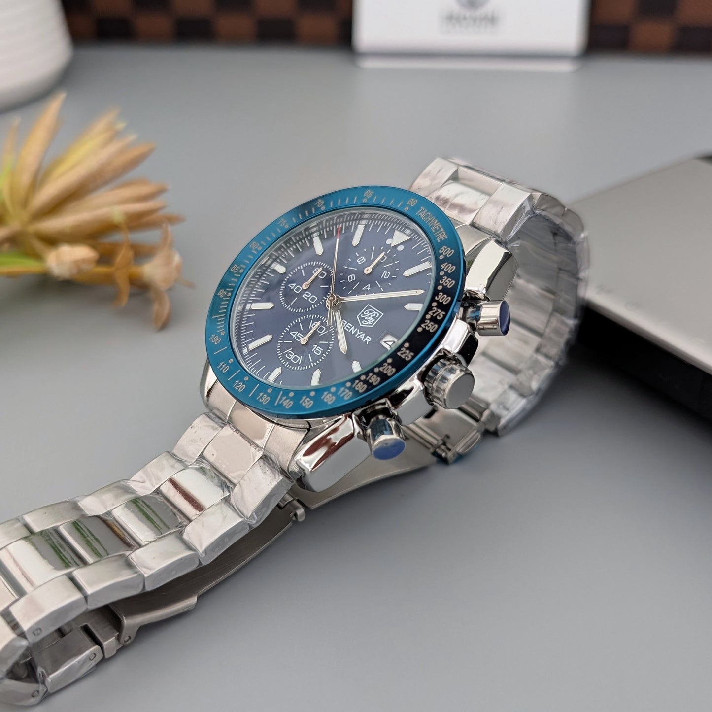 Silver-Blue