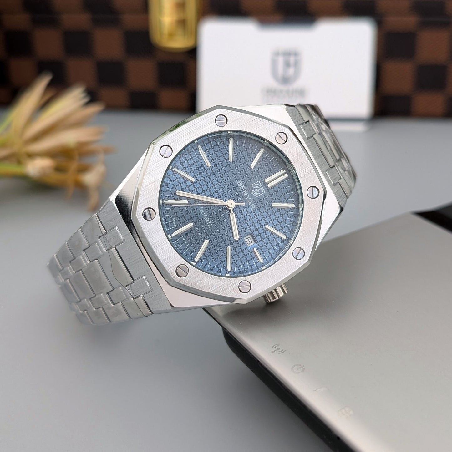 Silver-Blue