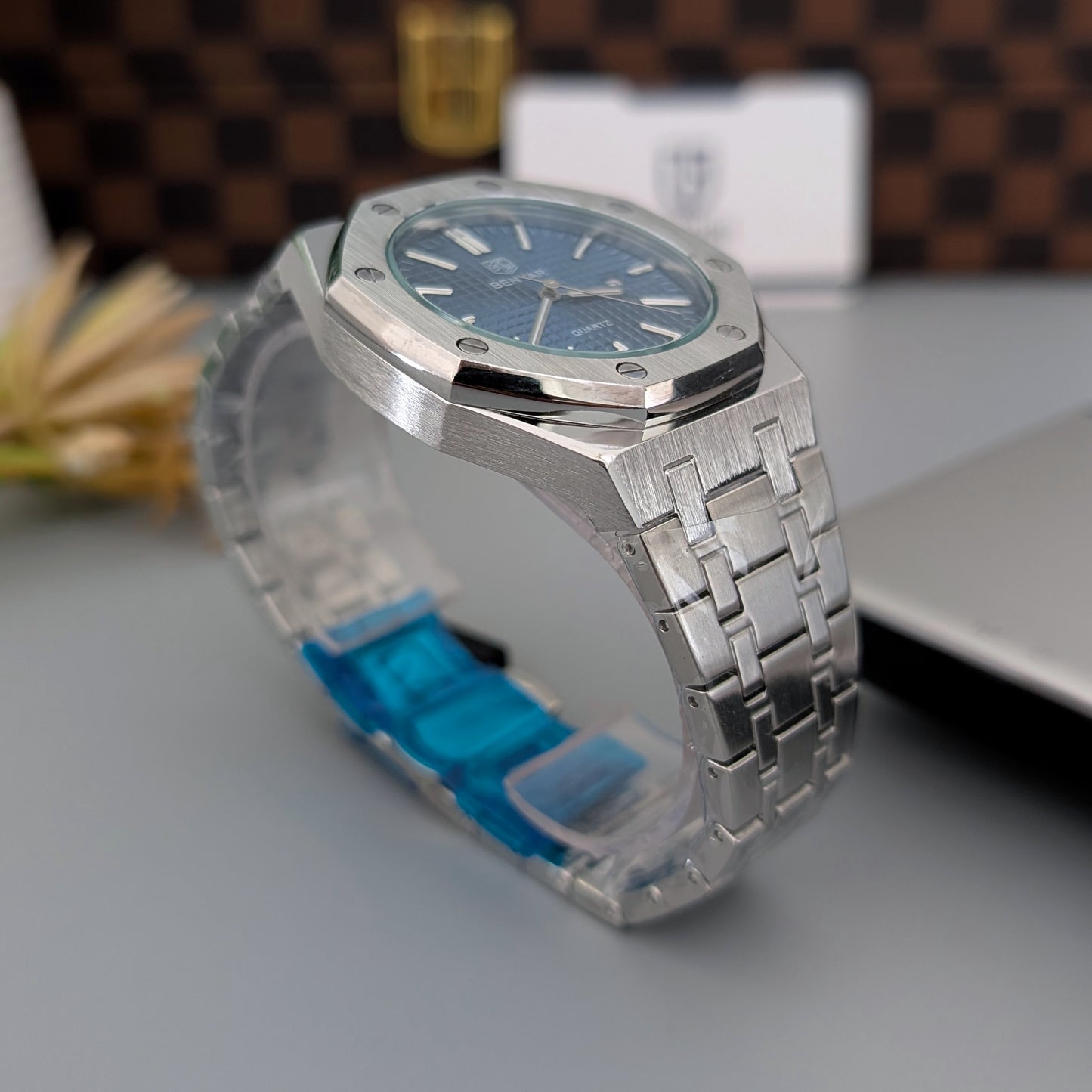Silver-Blue