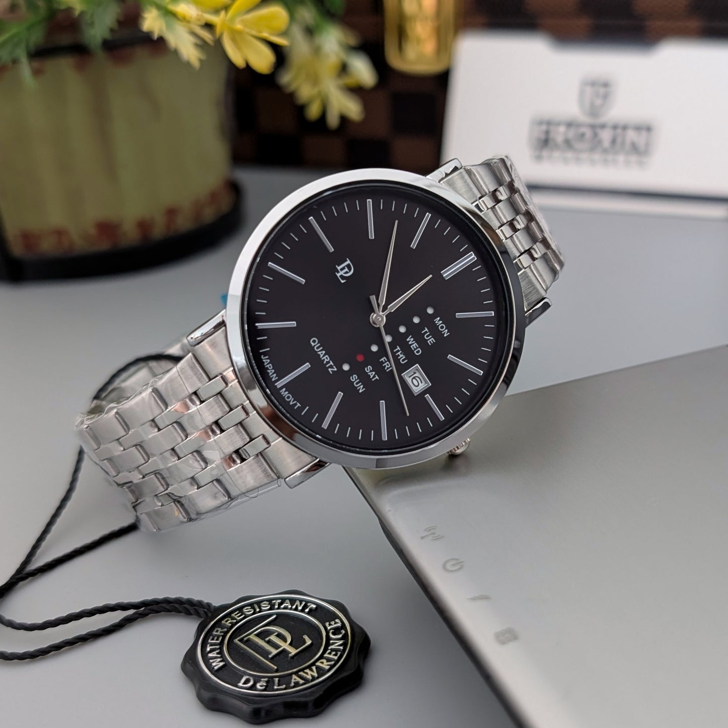 Silver-Black