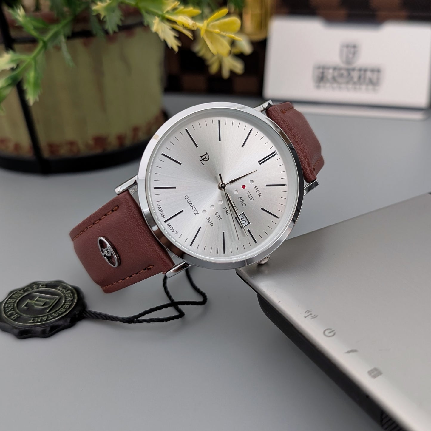Brown-Silver