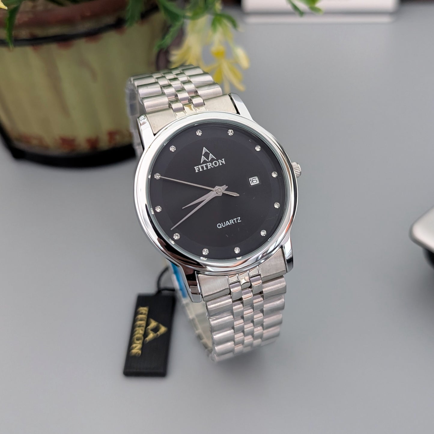 Silver-Black
