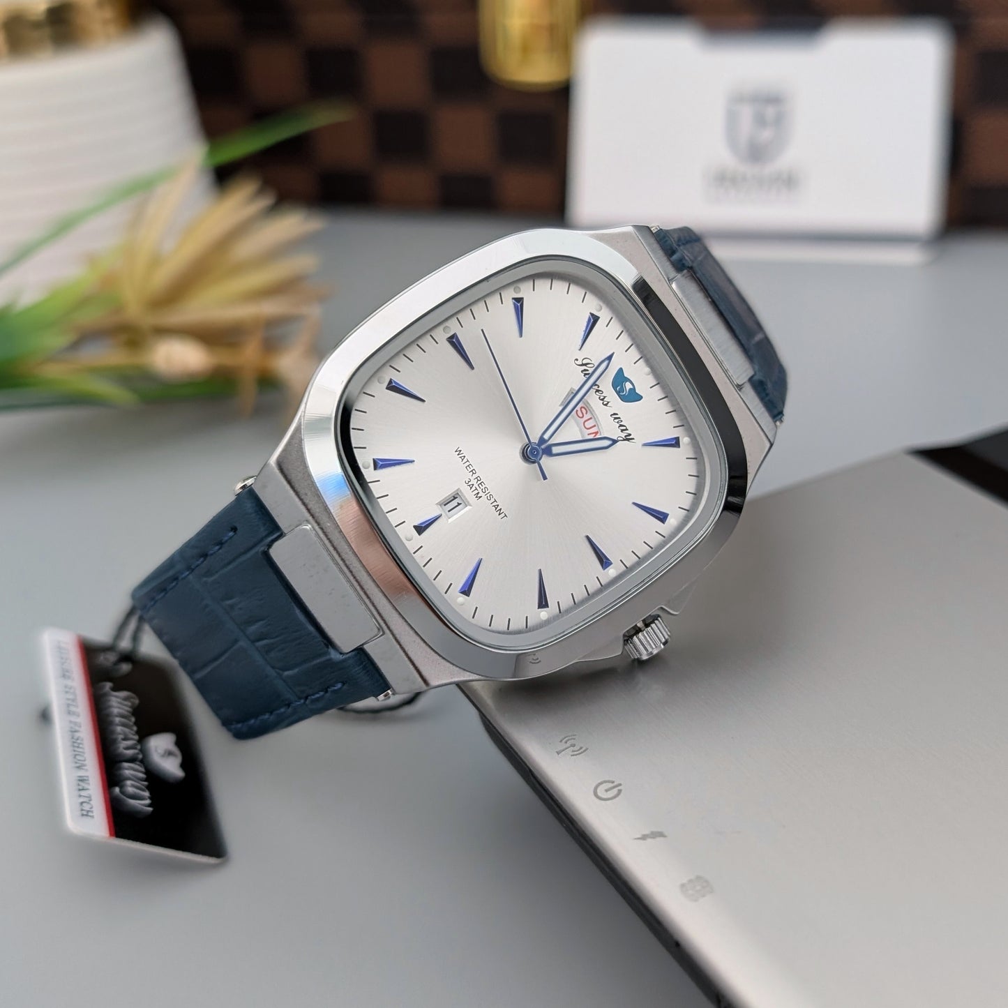 Blue-White