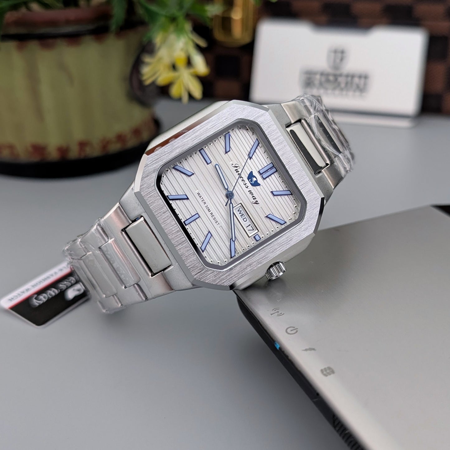 Silver-White
