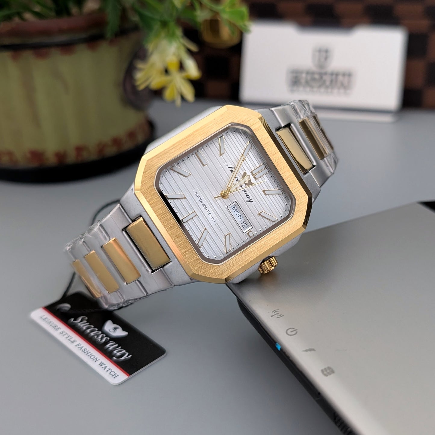 White-Dial