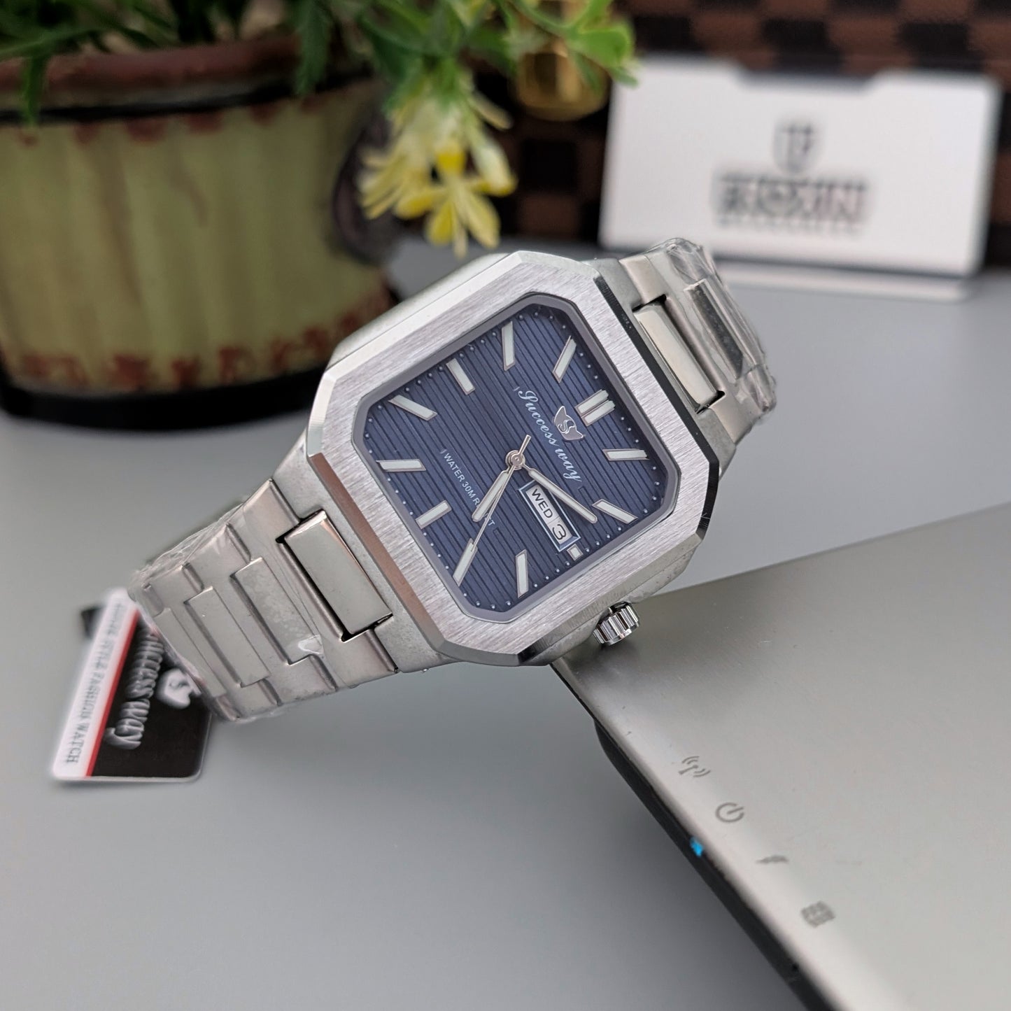 Silver-Blue