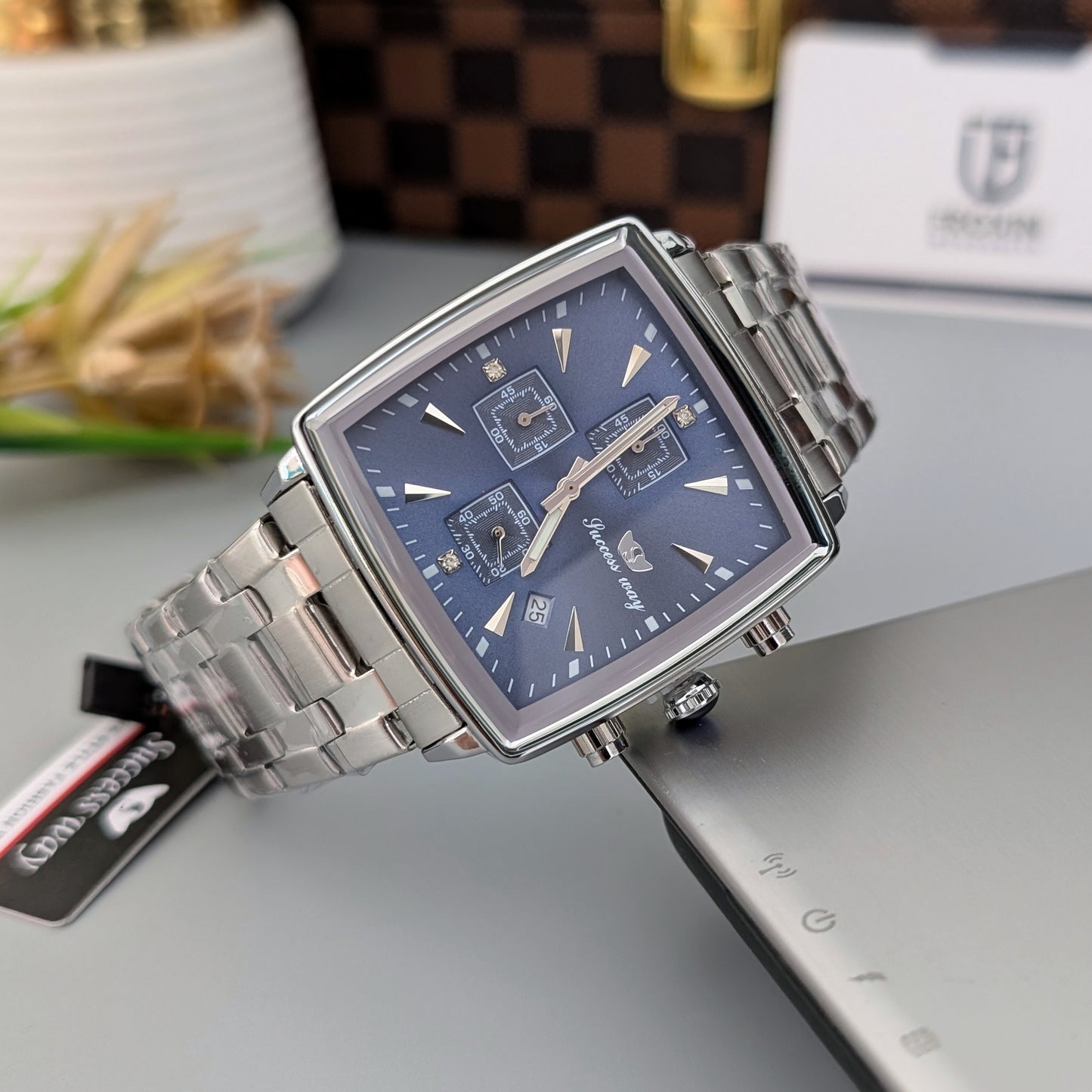 Silver-Blue