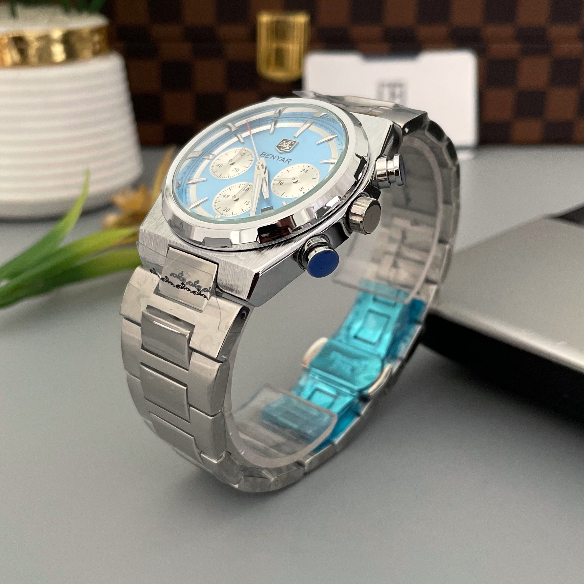Silver-Blue