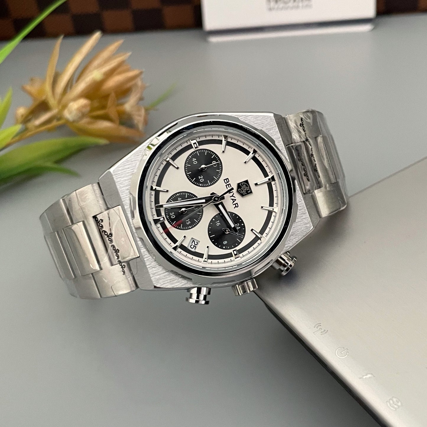 Silver-White