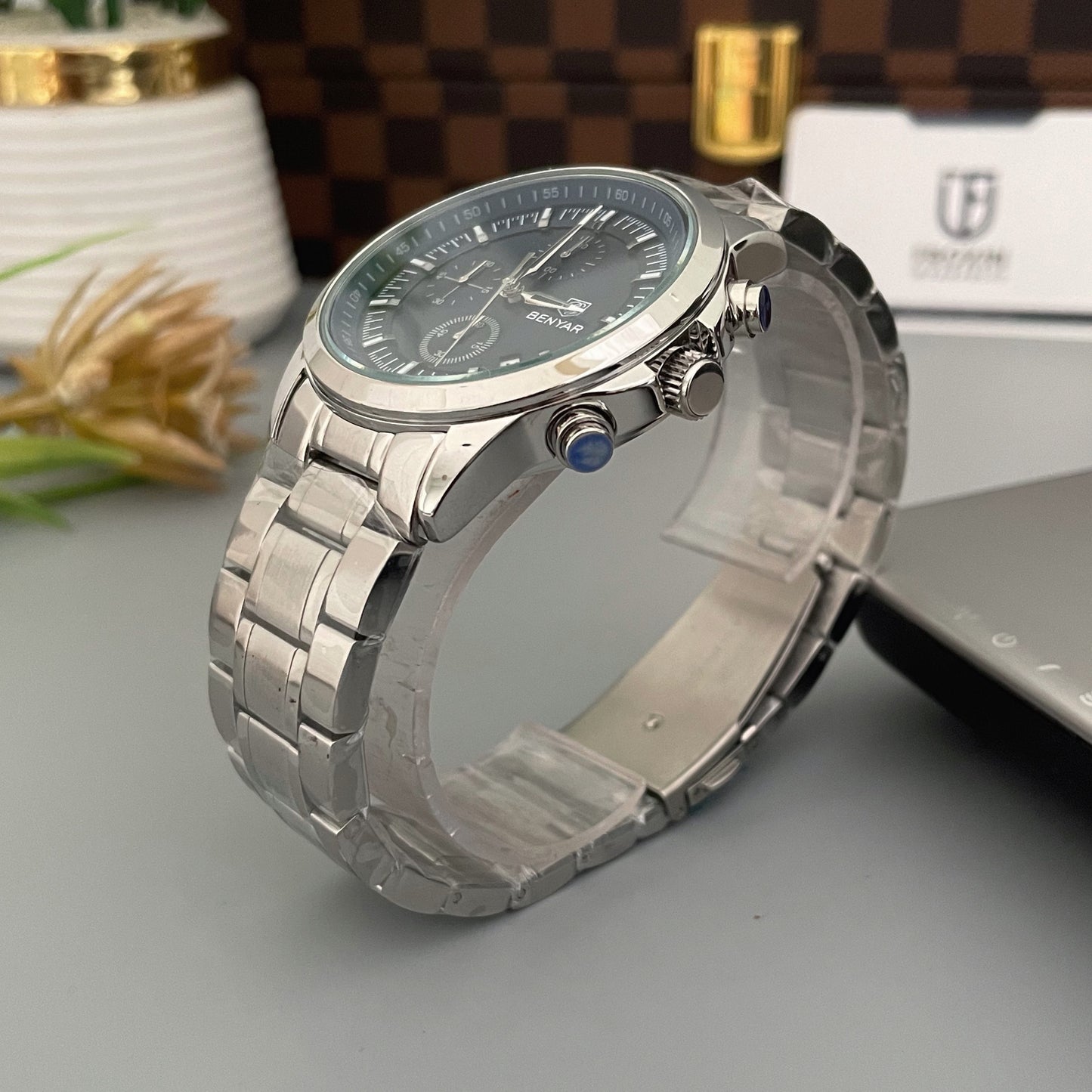 Silver-Blue