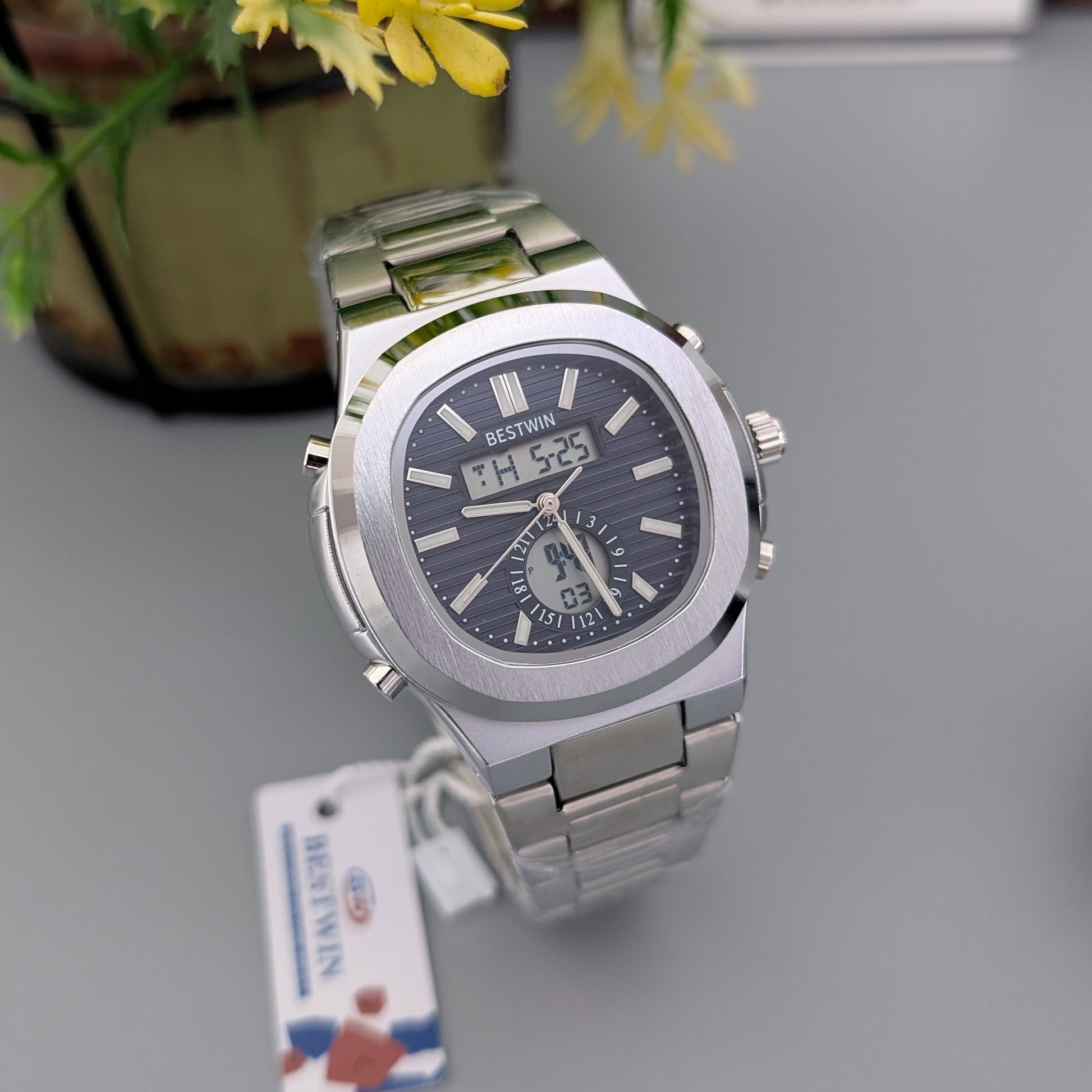 Silver-Blue
