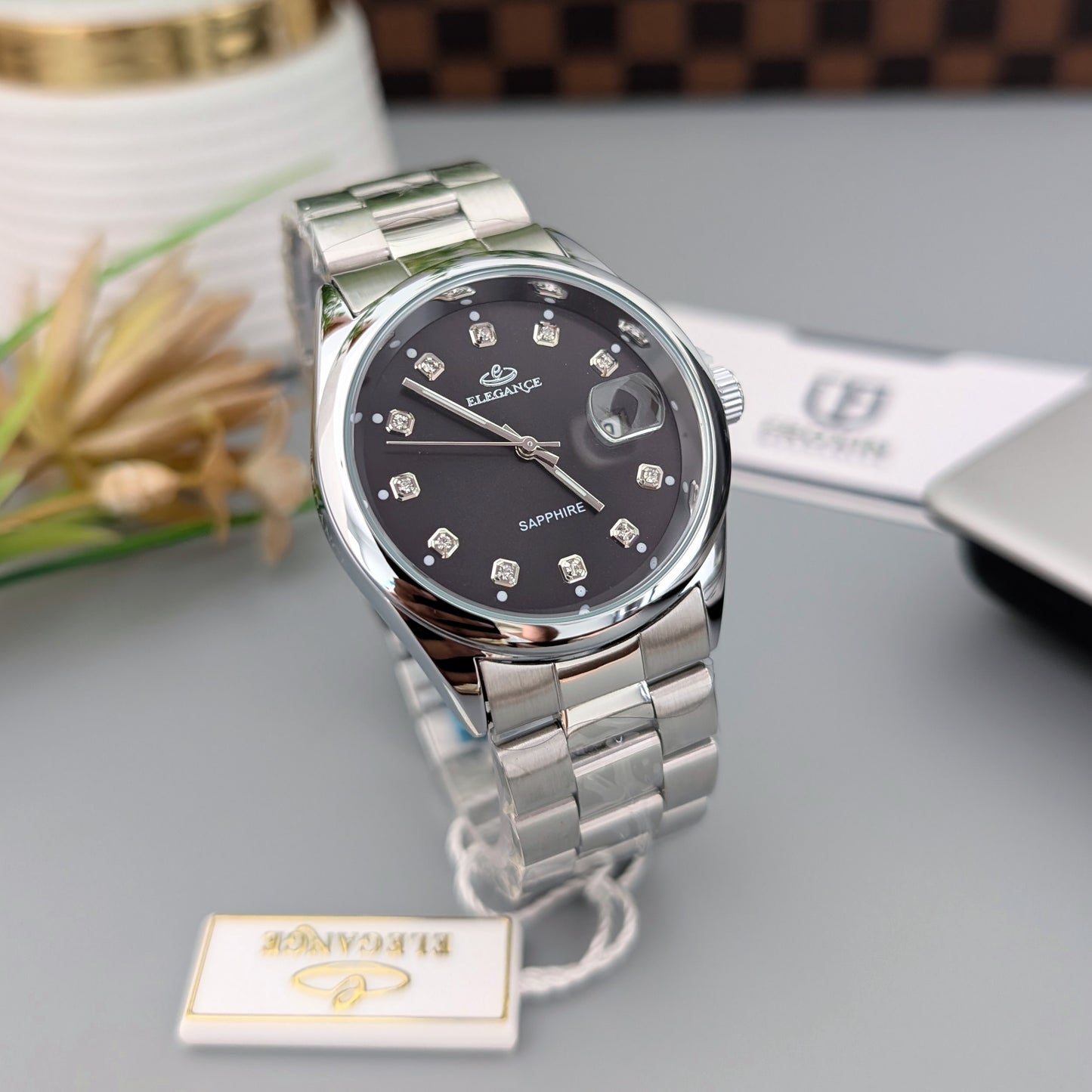 Silver-Black
