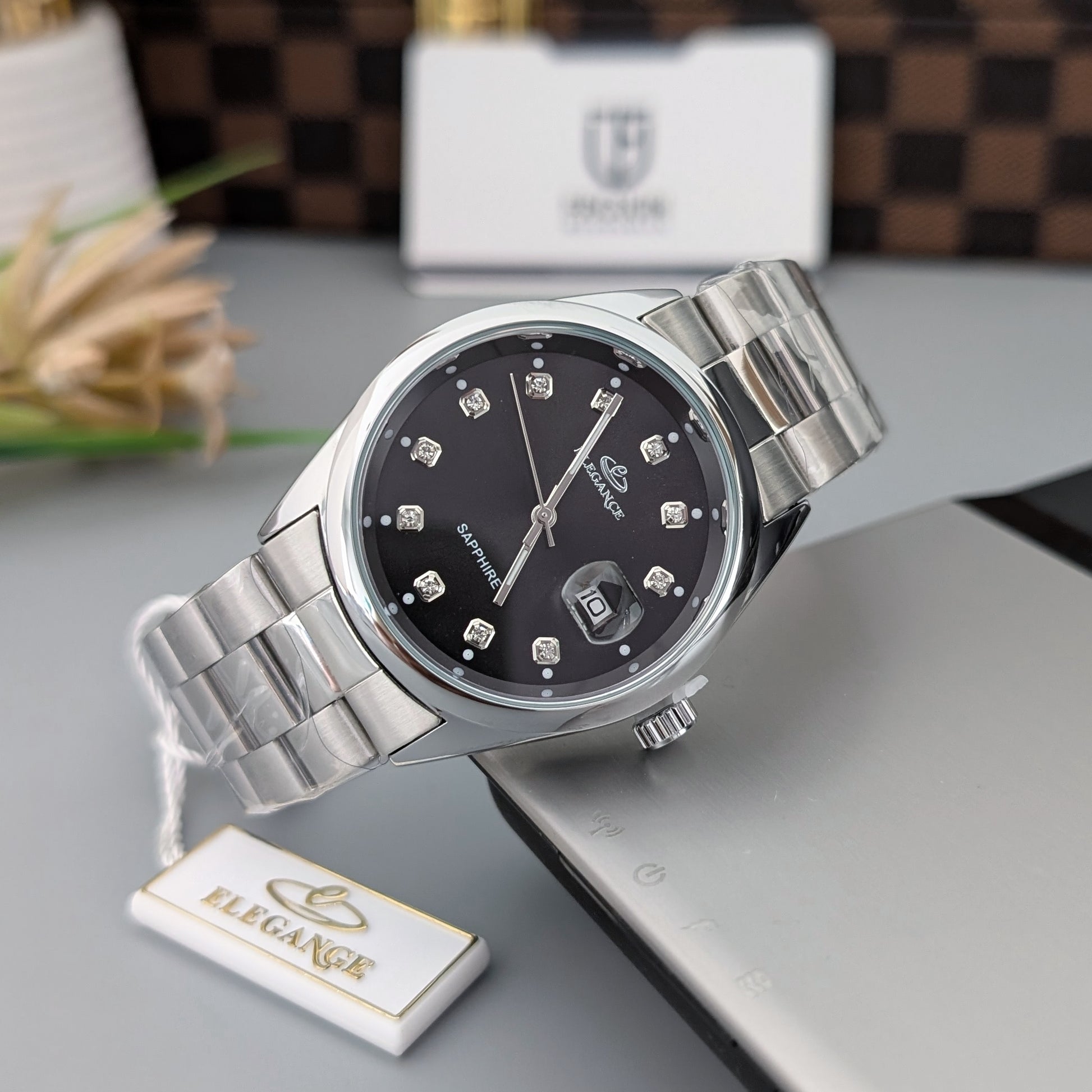 Silver-Black