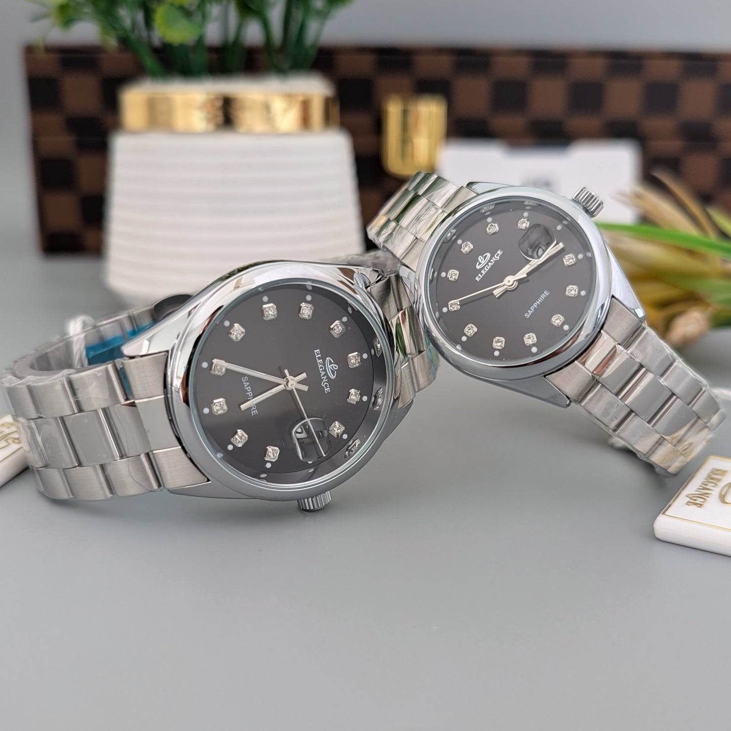 Silver-Black