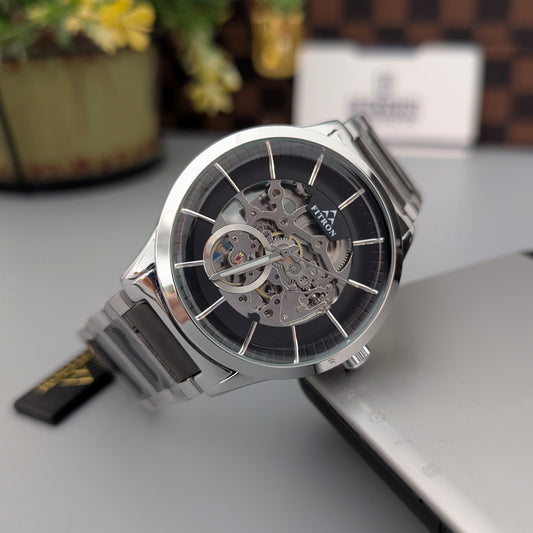 Silver-Black