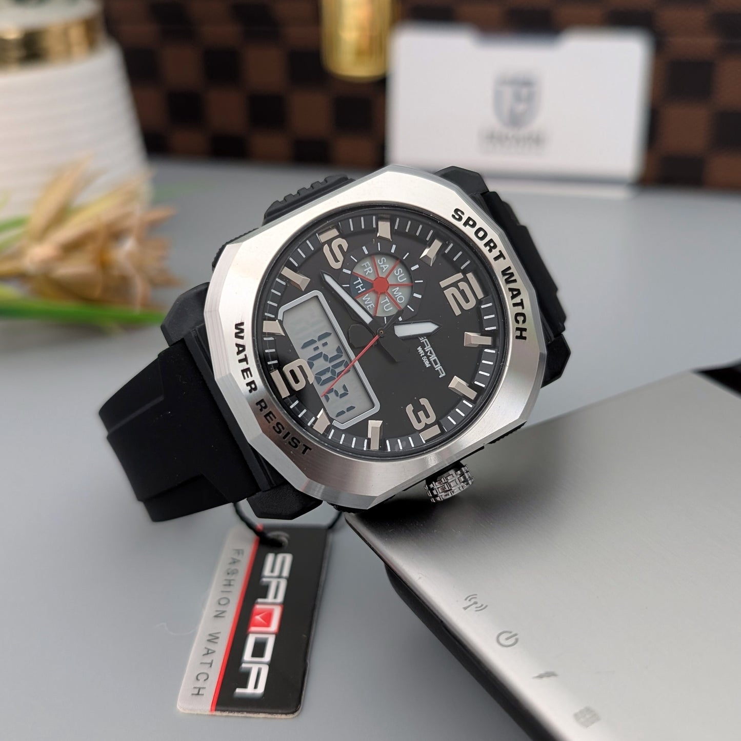 Black-Silver