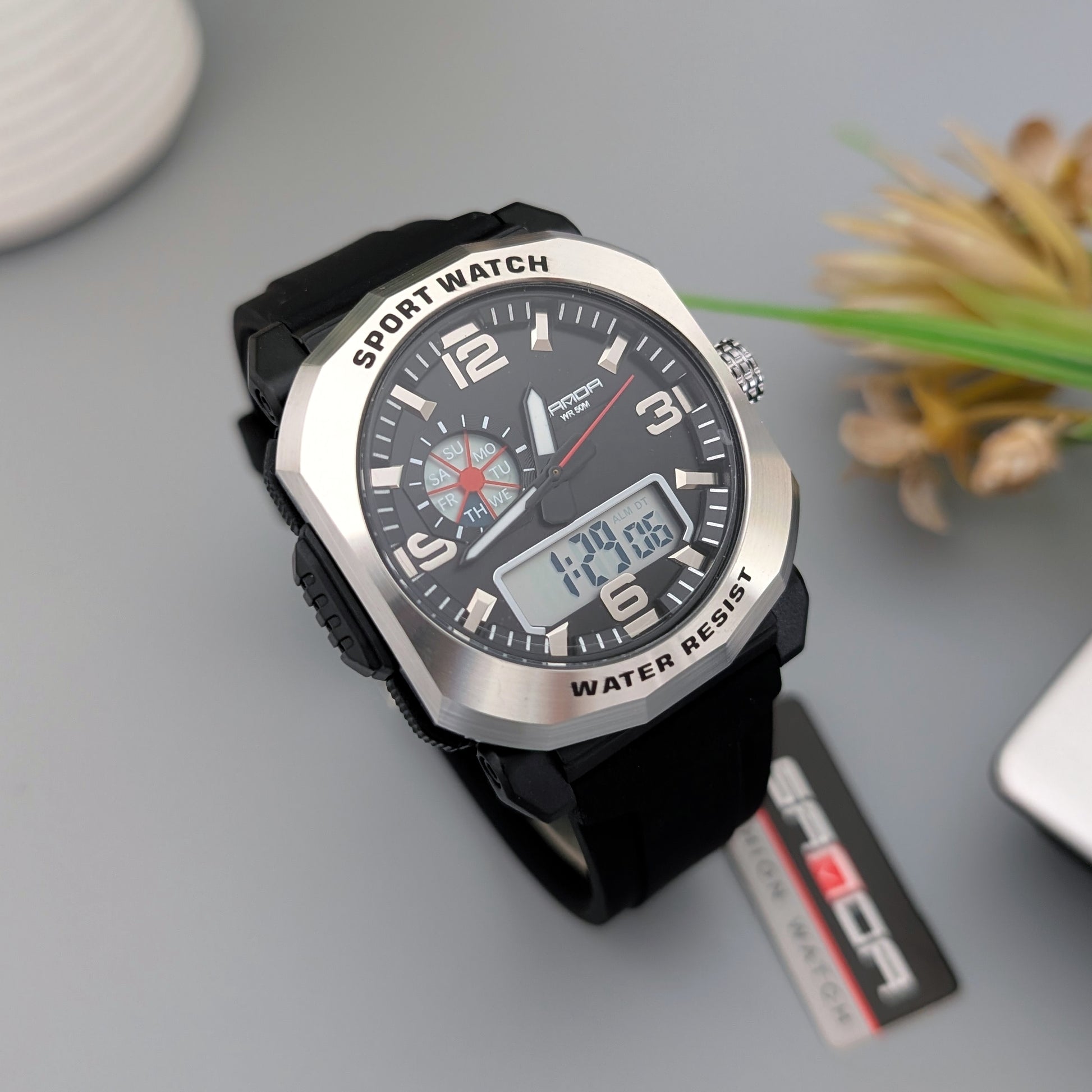 Black-Silver