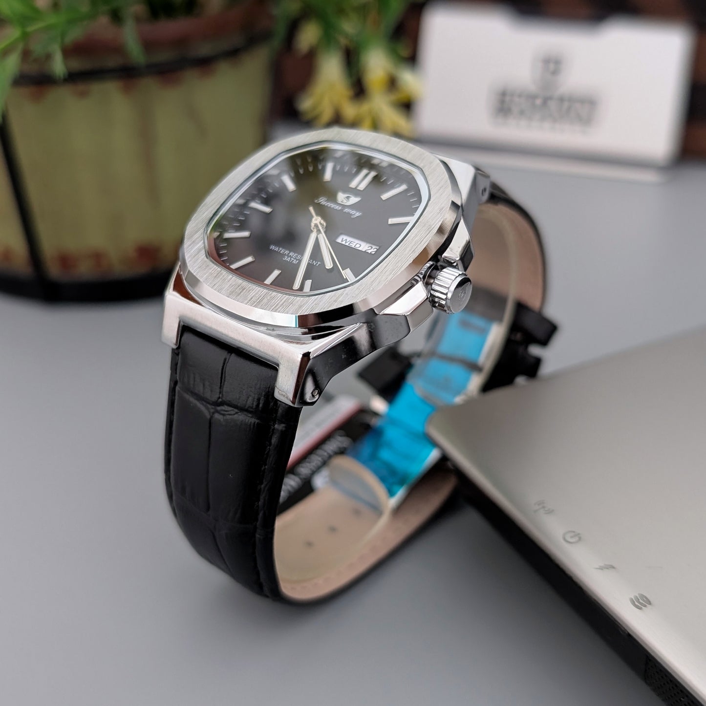 Black-Silver