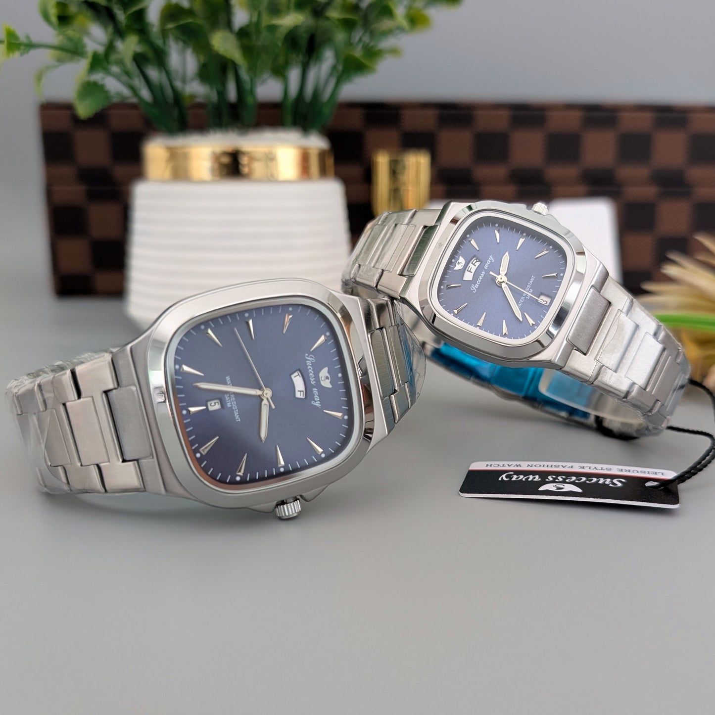 Silver-Blue