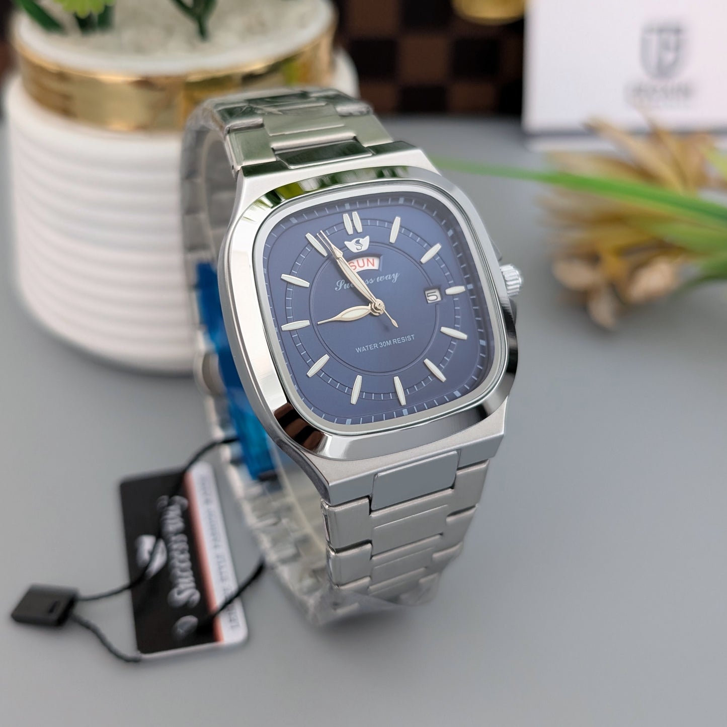 Silver-Blue