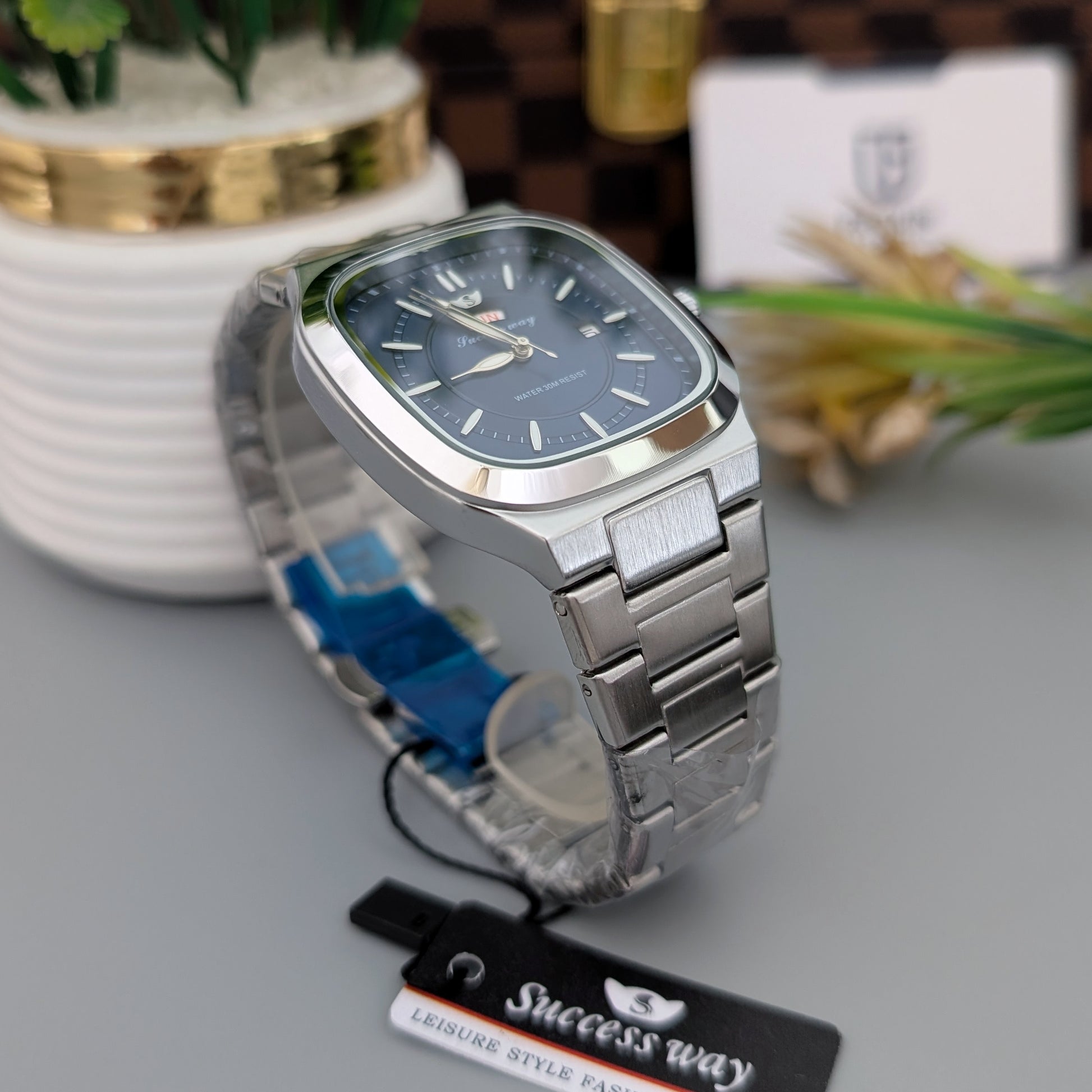 Silver-Blue