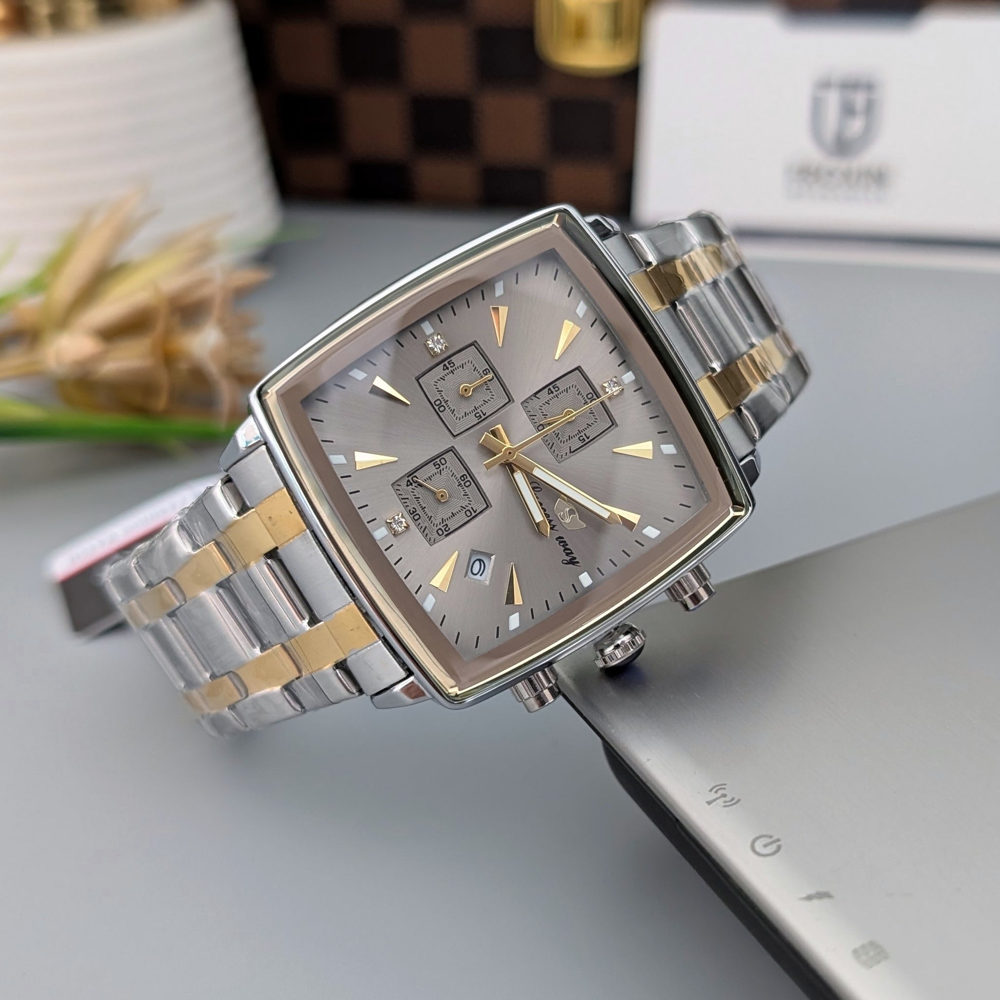 Grey-Dial