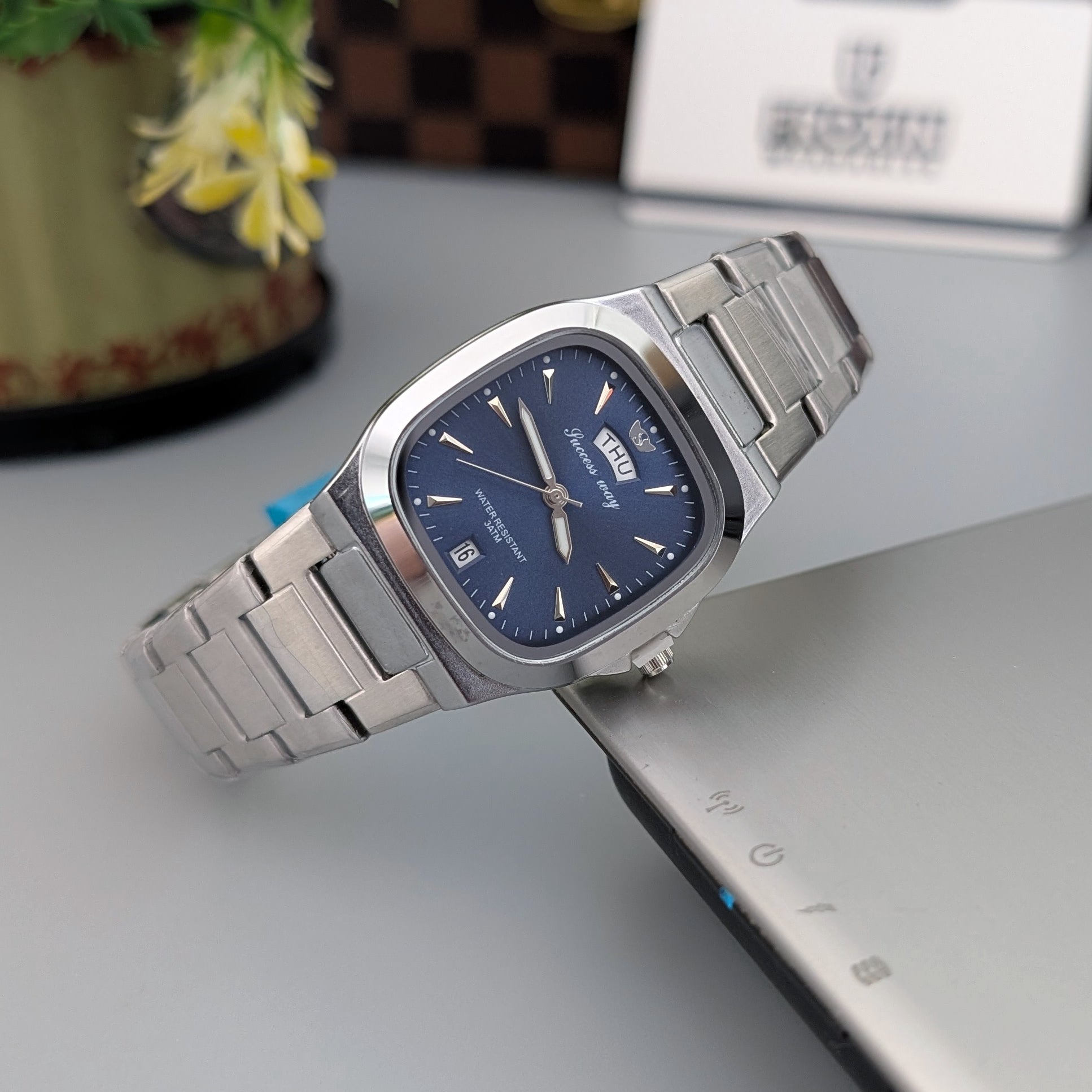 Silver-Blue