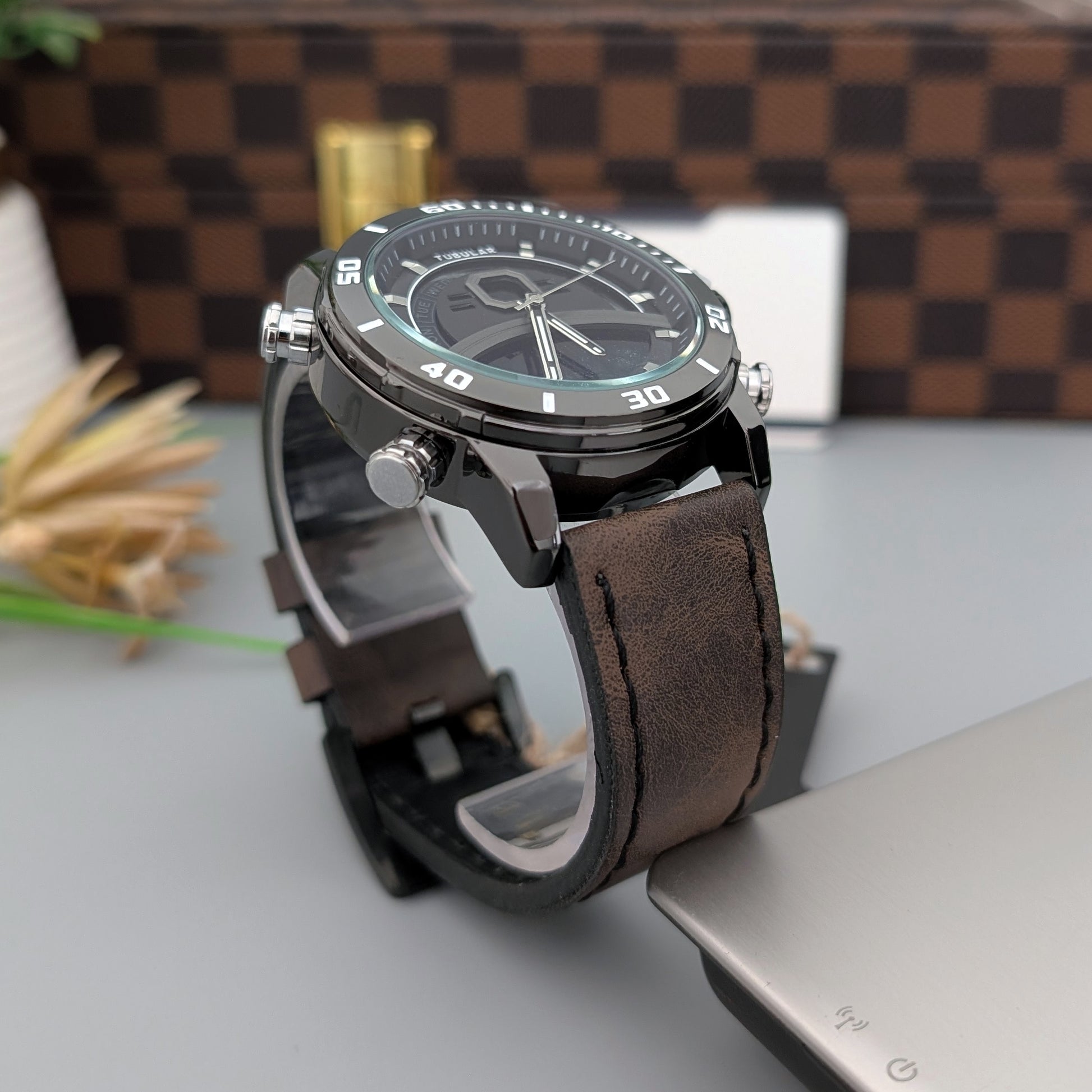 Brown