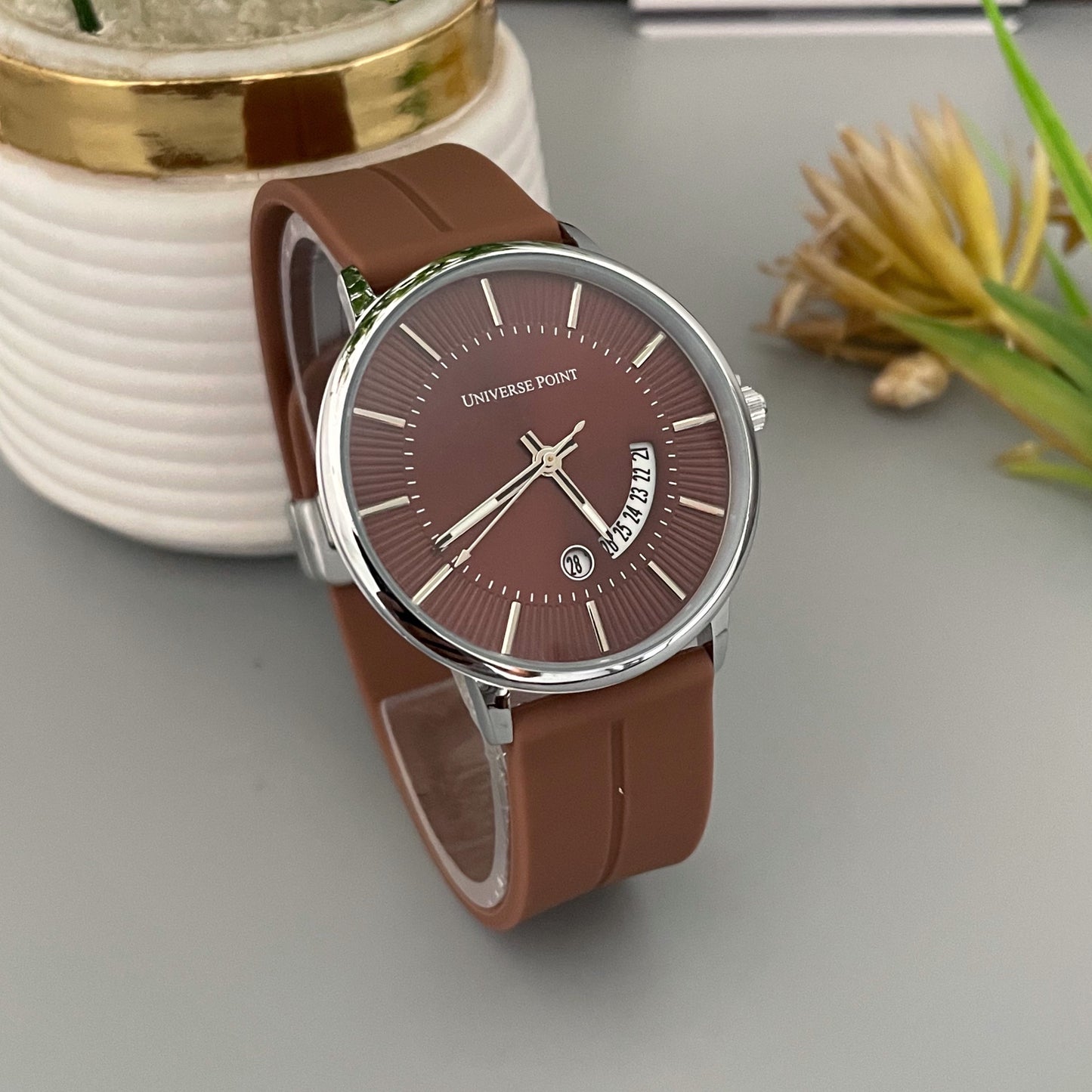 Brown