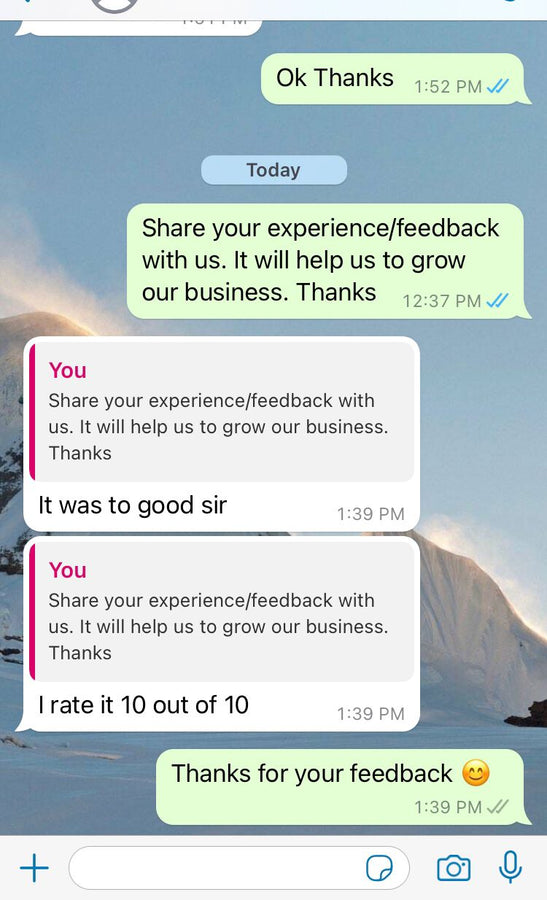 Customer Feedback