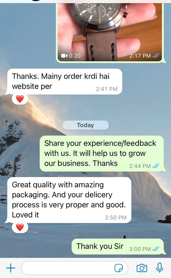Customer Feedback