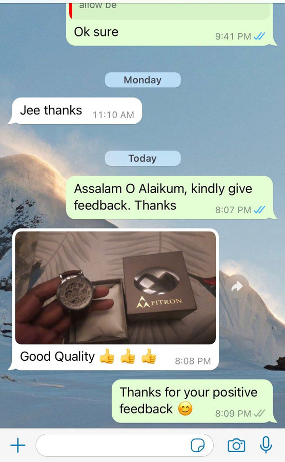 Customer Feedback