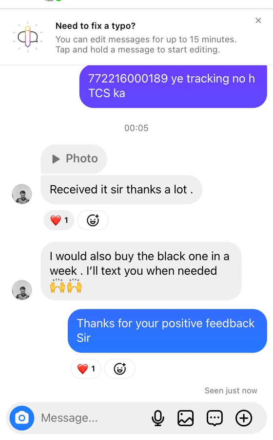Customer Feedback