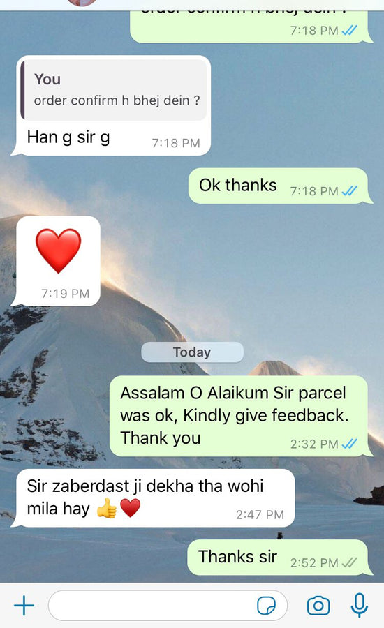 Customer Feedback