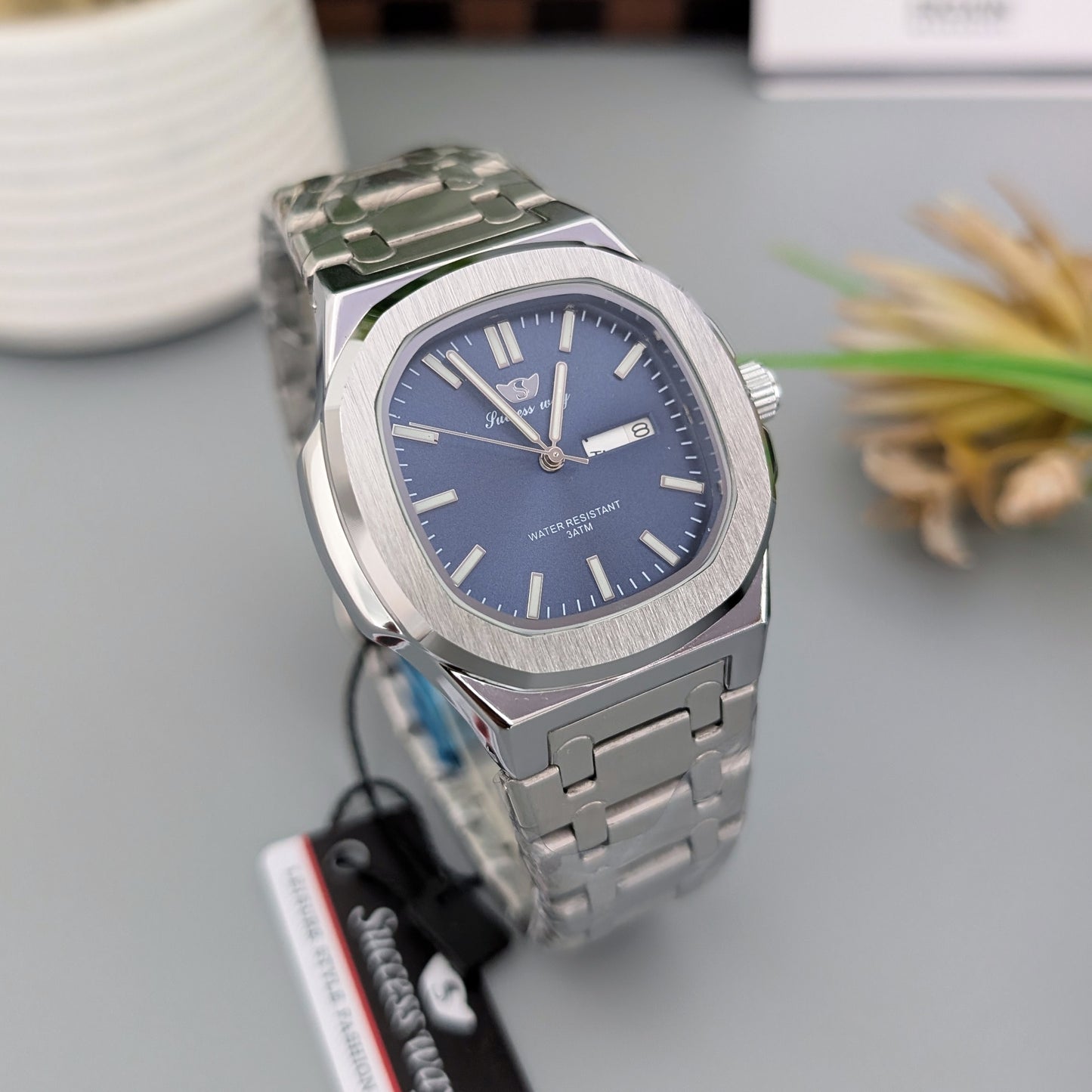 Silver-Blue
